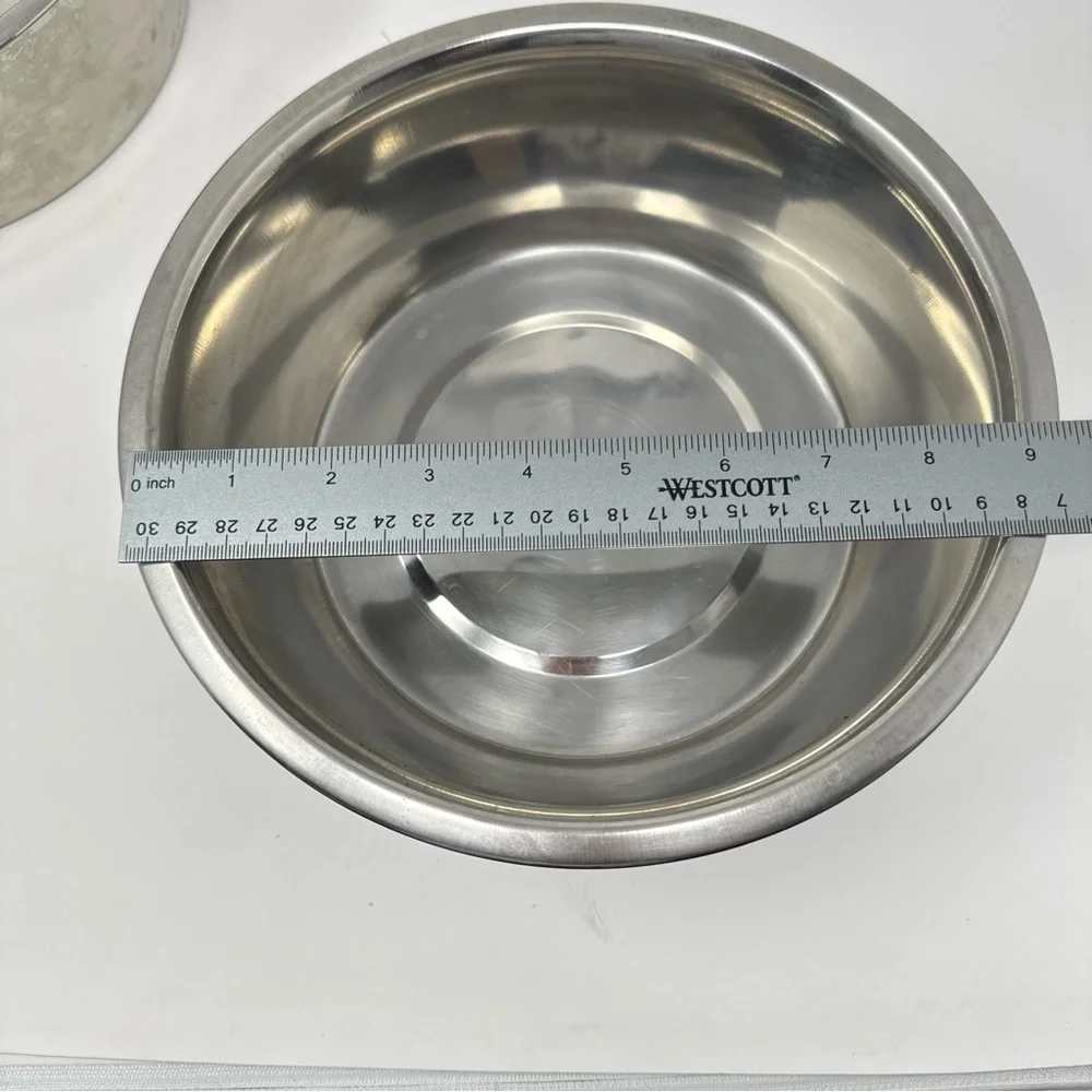 Stainless Steel Dog Food and Water Bowls